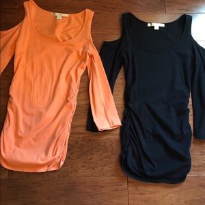 Boston Proper XXS cold shoulder tops.